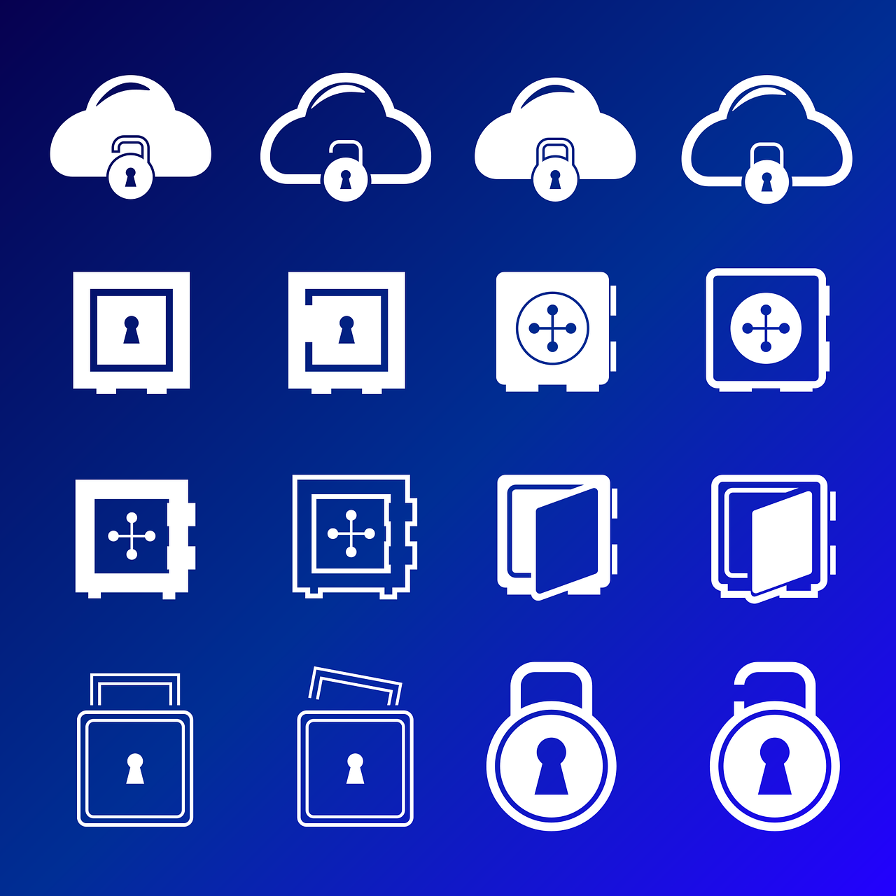 Home 25 Free Safe Nature Lock Vector